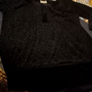 Velvet blouse